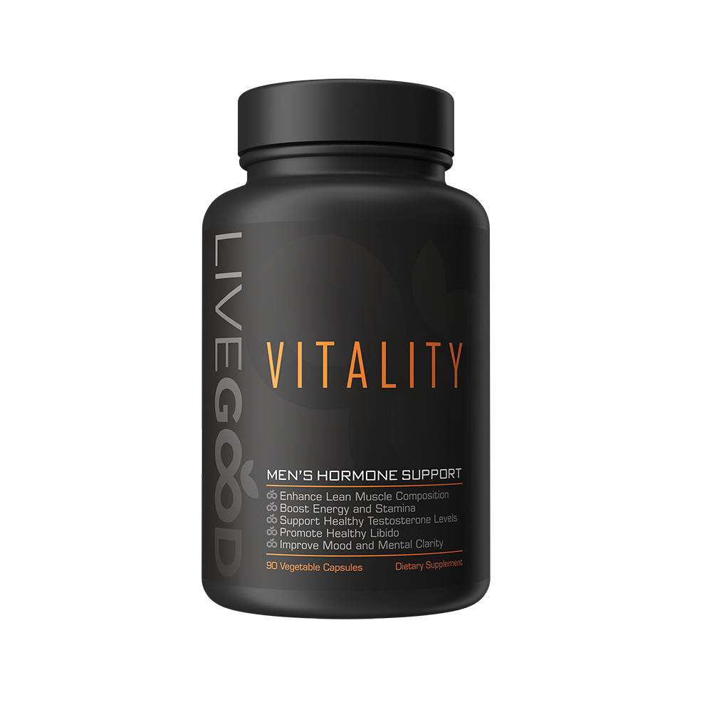LiveGood Vitality Supplement for Men... Hormone and Energy Support
